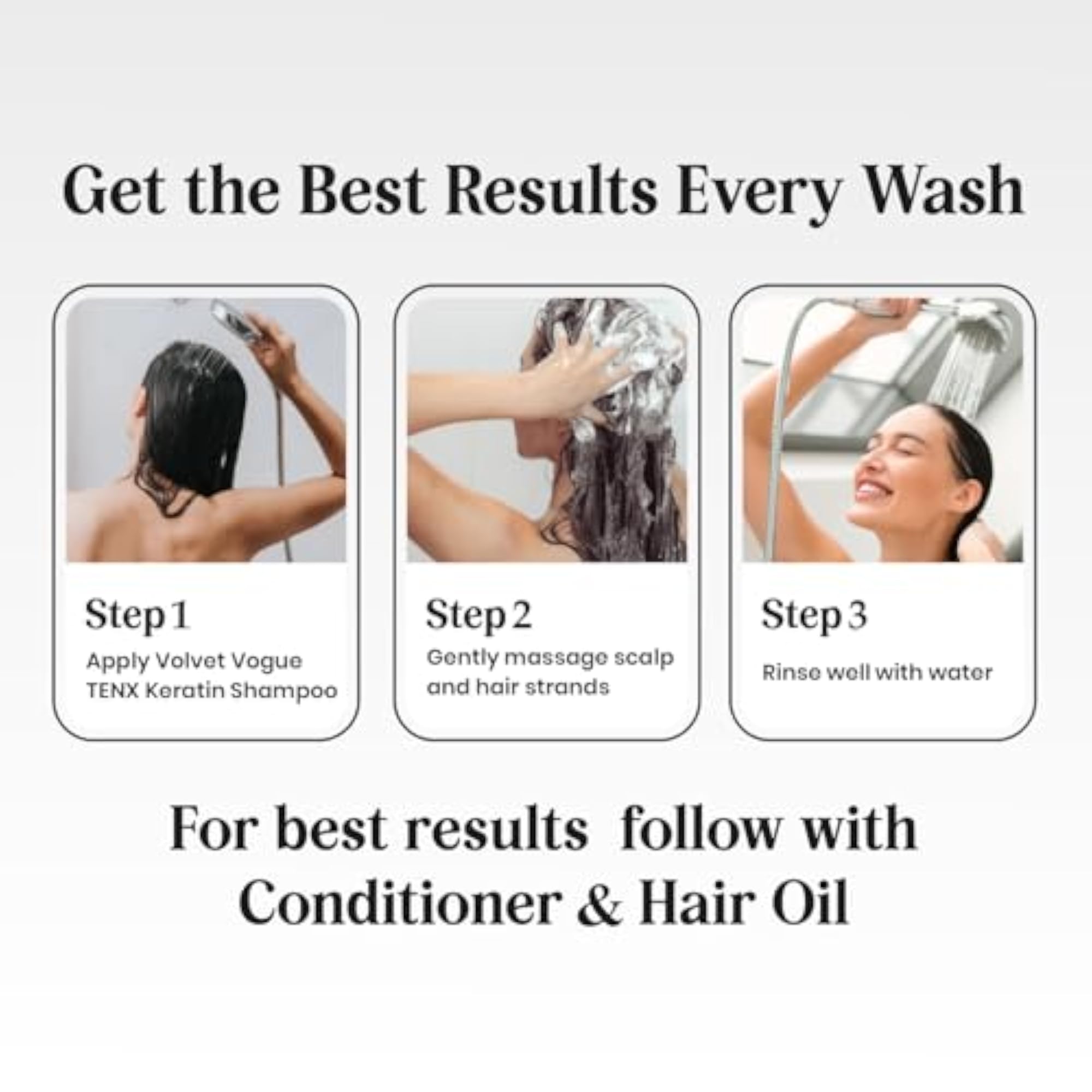 TENX Onion Shampoo for Damaged Hair, 200ml